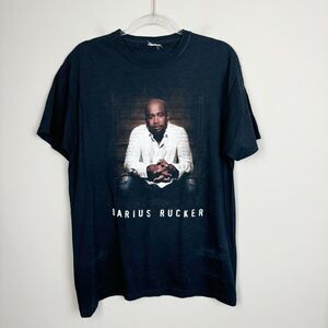 DARIUS RUCKER Double Sided Learn To Live Tour Tee Black Short Sleeve Size Large